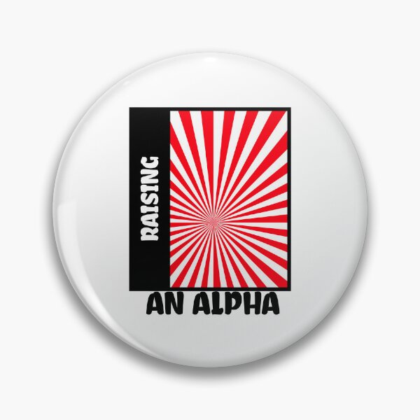 Item preview, Raising An Alpha Sticker designed and sold by bestfunonline.