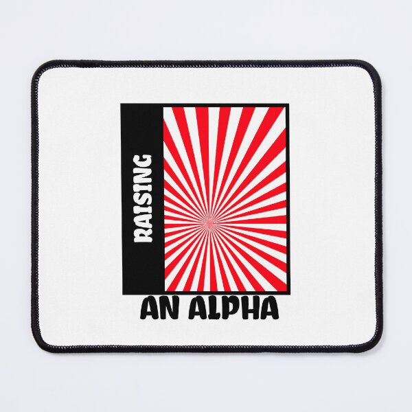 Item preview, Raising An Alpha Sticker designed and sold by bestfunonline.
