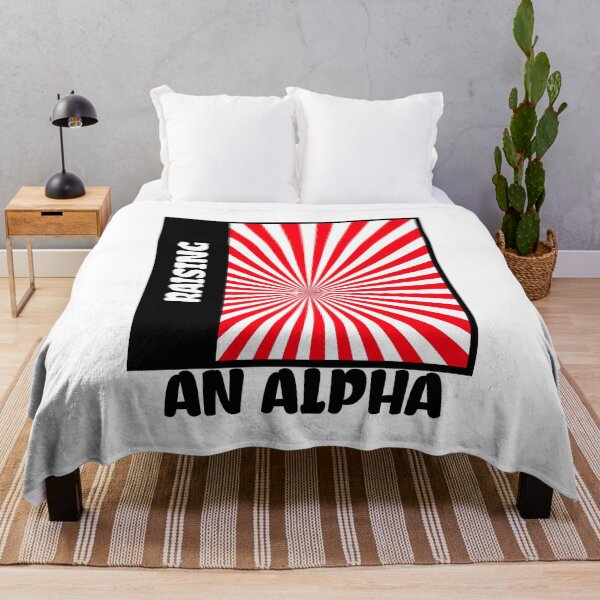 Item preview, Raising An Alpha Sticker designed and sold by bestfunonline.