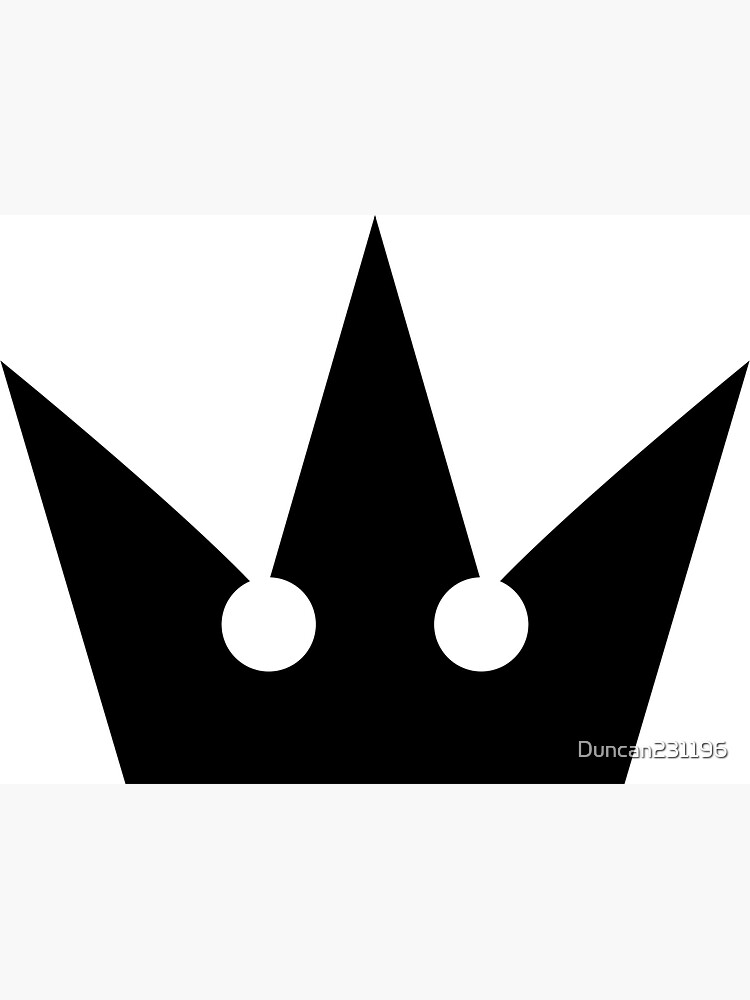 "Kingdom Hearts Crown" Sticker by Duncan231196 | Redbubble