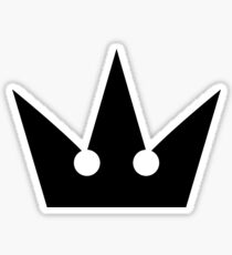 Kingdom Hearts Crown Sticker