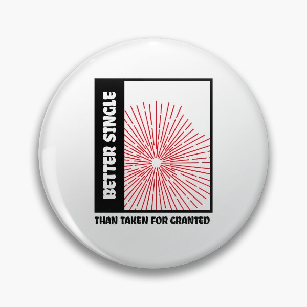 Item preview, Single Life Sticker designed and sold by bestfunonline.