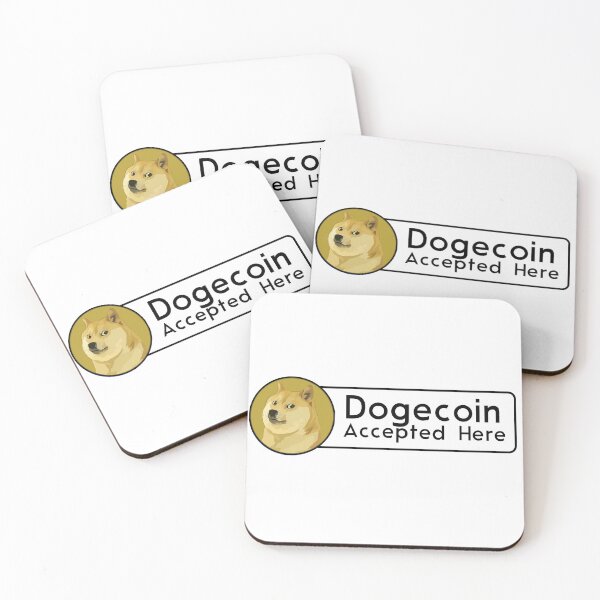 Item preview, DOGECOIN ACCEPTED HERE designed and sold by Crypto Pirates.