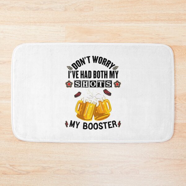 Item preview, Don't worry I've had both my shots and booster Essential T-Shirt Funny Summer Drinking Lovers Shirt designed and sold by Achrafilla1.