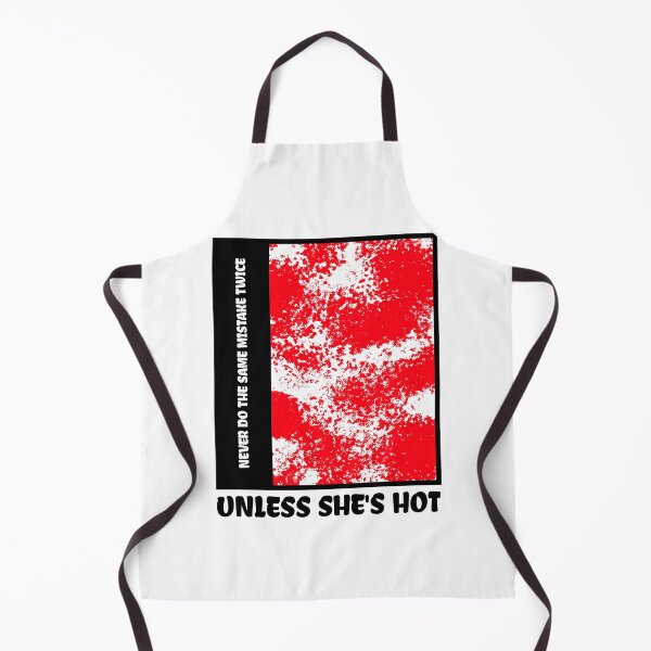Item preview, Never Do The Same Mistake Twice. Unless She's Hot. Funny Singles Quote Sticker. designed and sold by bestfunonline.