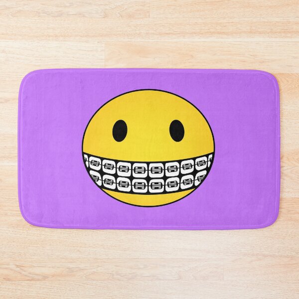 Item preview, Brace Face Smiley Face designed and sold by RawSunArt.
