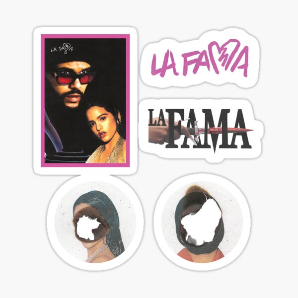 Rosalía La Fama Sticker Pack Pegatina