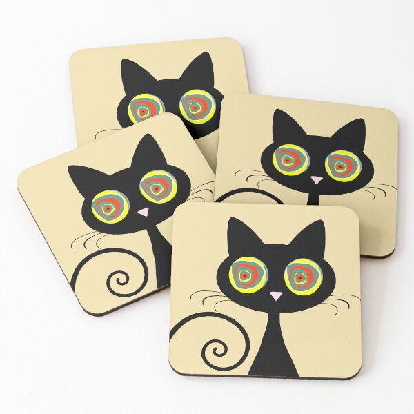 Item preview, Startled Retro Kitty designed and sold by LisWilliams.