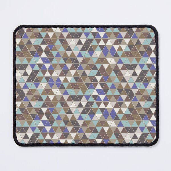 Item preview, Colourful triangles 1 - geometrical pattern designed and sold by Julia Rudens.
