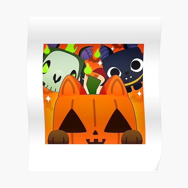 "Codes For Pet Simulator X Halloween" Poster by linuxa Redbubble