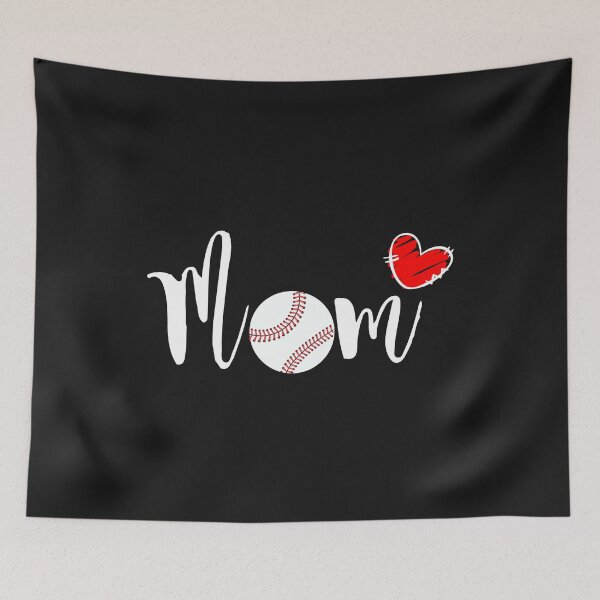 Item preview, Womens Baseball Mom Shirt Gift - Cheering Mother of Boys Outfit designed and sold by MGHdesign.
