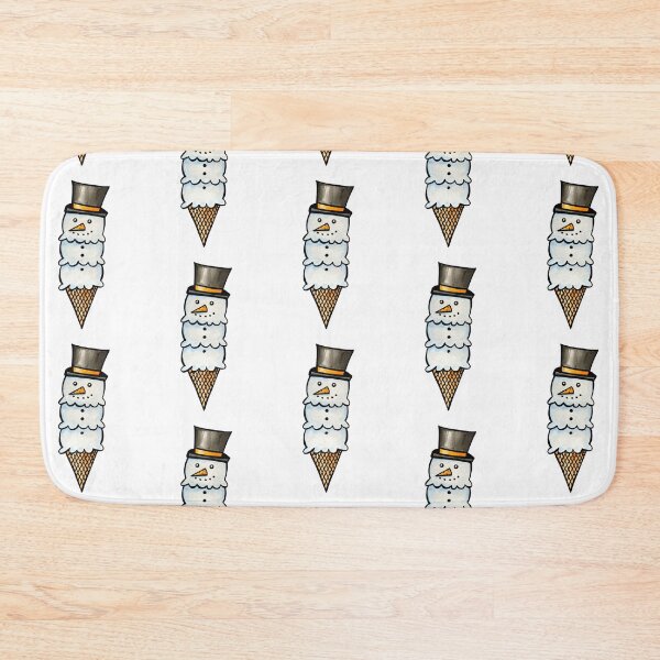 Item preview, Snowman Ice Cream Cone designed and sold by kmstudio.