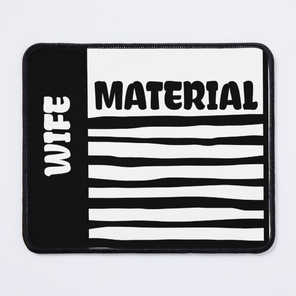 Item preview, Wife Material Sticker/Essential T-Shirt designed and sold by bestfunonline.