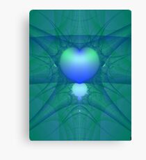 Fractal Heart Canvas Print
