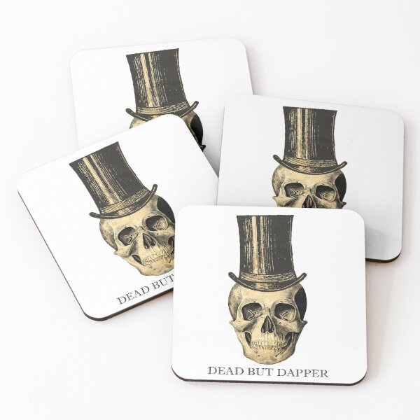 Item preview, Dead But Dapper Gentleman Skull designed and sold by dev11588.