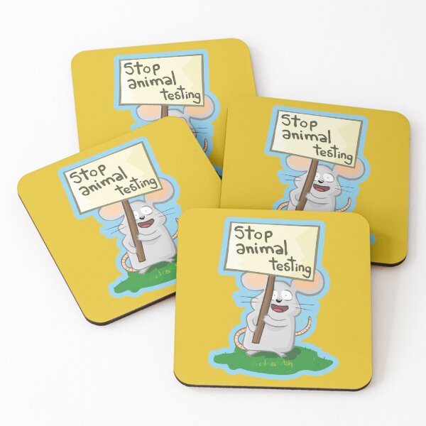 Item preview, Stop Animal Testing designed and sold by colmesketch.