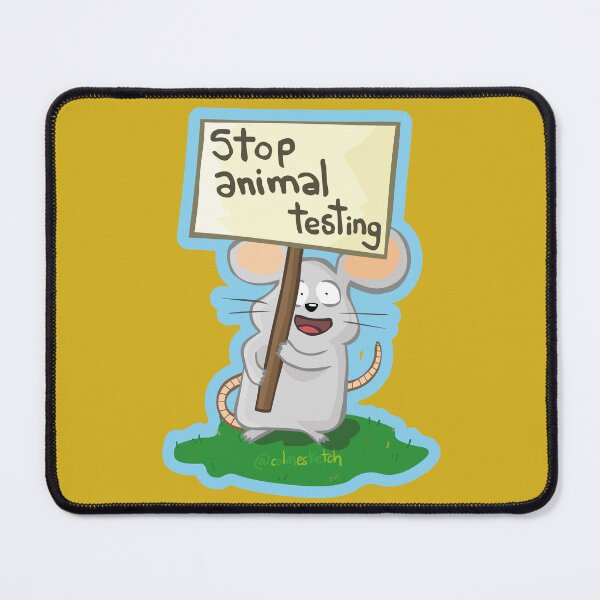 Item preview, Stop Animal Testing designed and sold by colmesketch.