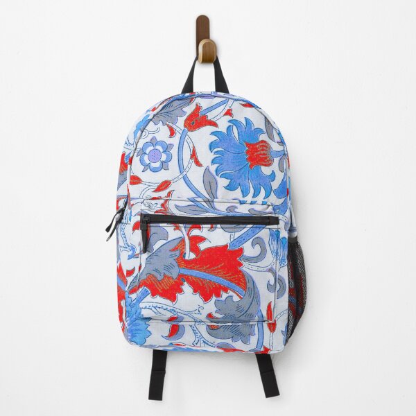 Item preview, Blue Red Floral Lodden Pattern designed and sold by fowons.