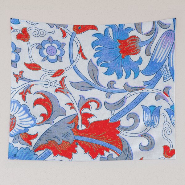 Item preview, Blue Red Floral Lodden Pattern designed and sold by fowons.