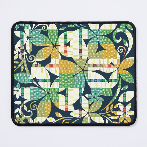 Item preview, Retro Japanese Textile in Floral Pattern designed and sold by RyanCaudell.