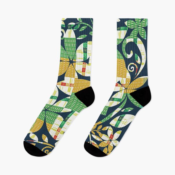 Item preview, Retro Japanese Textile in Floral Pattern designed and sold by RyanCaudell.