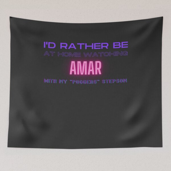 Item preview, Amar poggers stepson twitch youtube content creator designed and sold by LAST WEEK'S STOLEN AESTHETICS.