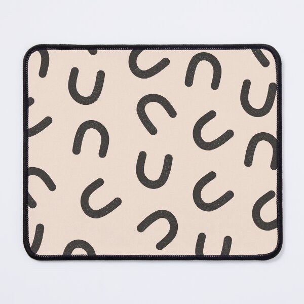 Item preview, Minimalist pink and black abstract pattern designed and sold by Thegentleshop.