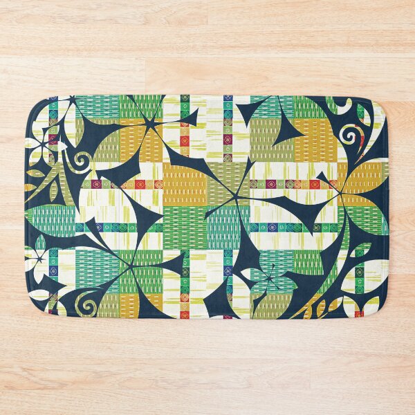 Item preview, Retro Japanese Textile in Floral Pattern designed and sold by RyanCaudell.