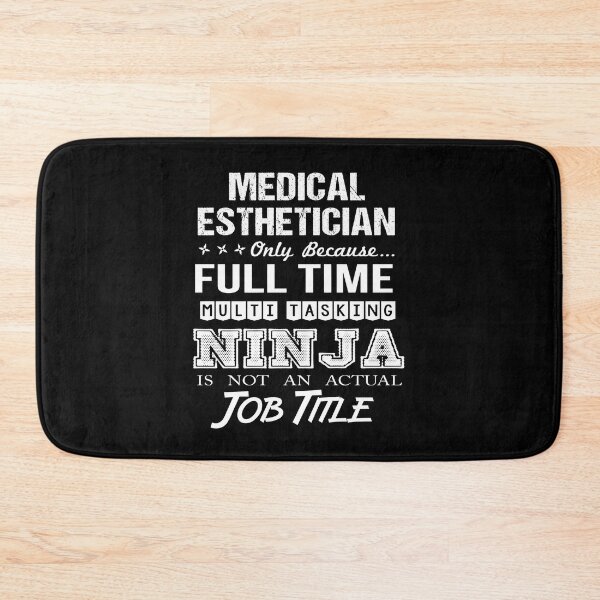 Item preview, Medical Esthetician T Shirt - Multitasking Ninja Job Gift Item Tee designed and sold by miraschroe.