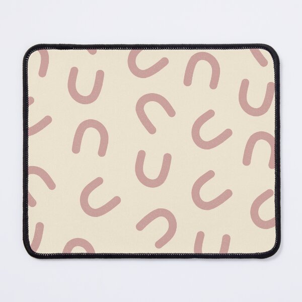 Item preview, Minimalist pink and cream abstract pattern designed and sold by Thegentleshop.