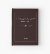 Invincible Summer Hardcover Journal