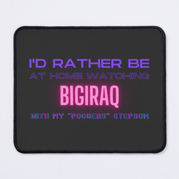 Item preview, Bigiraq poggers stepson twitch youtube content creator designed and sold by LAST WEEK'S STOLEN AESTHETICS.