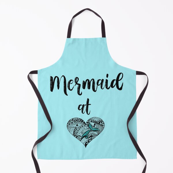 Item preview, Mermaid with heart art. Fun Mermaid design. Mermaids are great. designed and sold by IslandGirlArt.