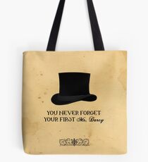 Bolsa de tela Nunca olvidas tu primera ... Sr. Darcy
