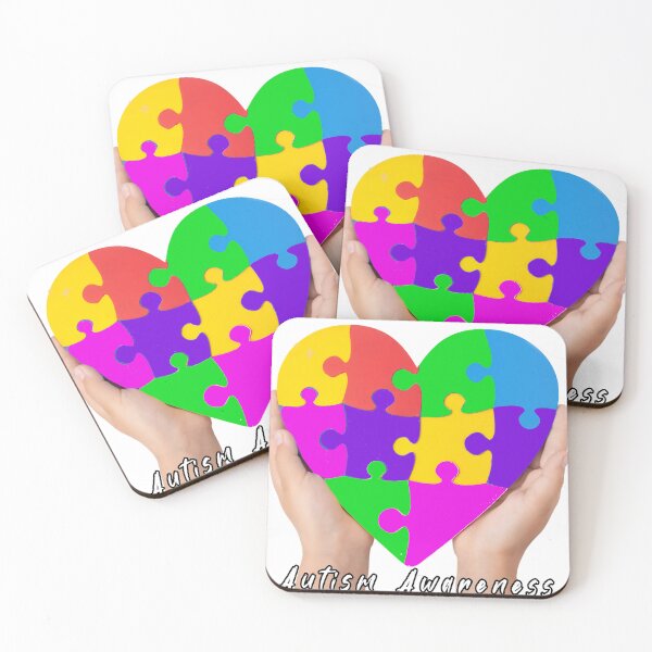 Item preview, Autism Awareness Heart designed and sold by Tiziza.