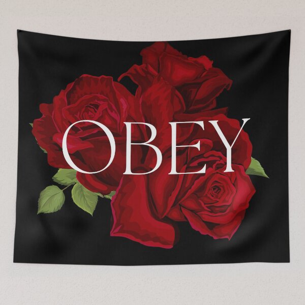 Item preview, Obey Rose Print designed and sold by Lylabean22.