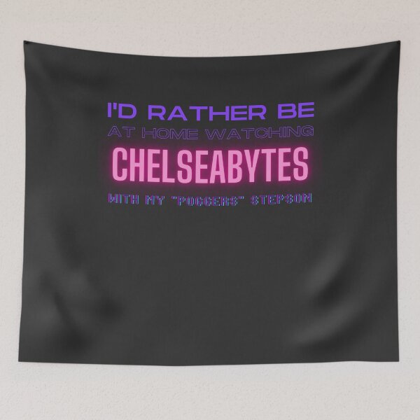 Item preview, Chelseabytes poggers stepson twitch youtube content creator designed and sold by LAST WEEK'S STOLEN AESTHETICS.
