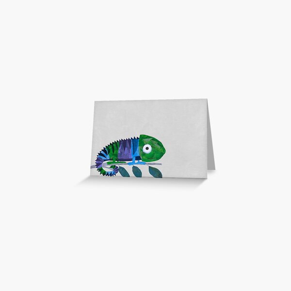 Item preview, Mosaic Chameleon designed and sold by Hellolovecards.