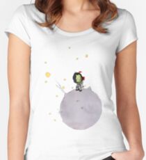 The little Kerbaunote Women's Fitted Scoop T-Shirt