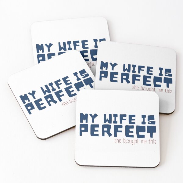 Item preview, men Joke Funny Husband My Wife is Perfect She Bought Me This, Sarcastic Gifts 9 designed and sold by Magicalair.
