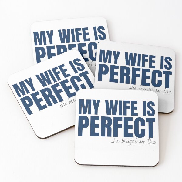 Item preview, men Joke Funny Husband My Wife is Perfect She Bought Me This, Sarcastic Gifts 8 designed and sold by Magicalair.