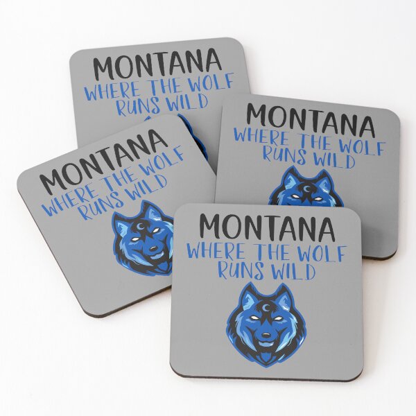 Item preview, Montana - Where The Wolf Runs Wild designed and sold by Losthorsedesign.