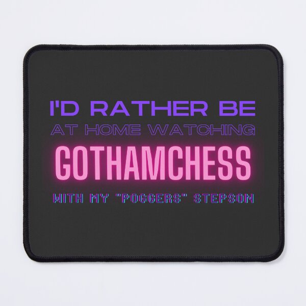 Item preview, GothamChess poggers stepson twitch youtube content creator designed and sold by LAST WEEK'S STOLEN AESTHETICS.