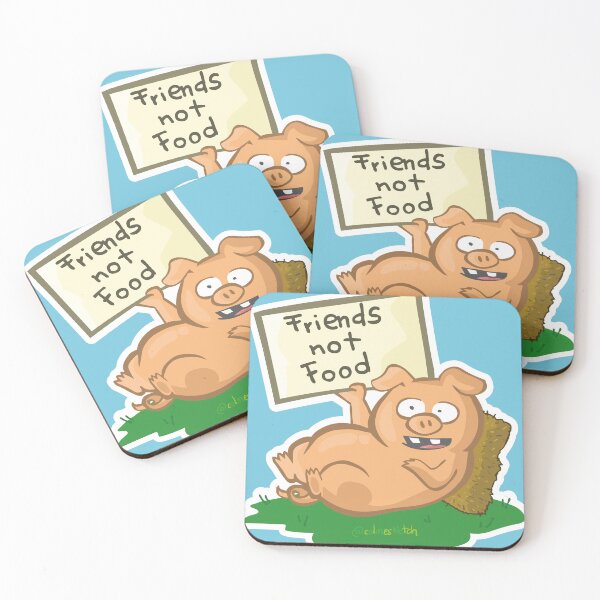 Item preview, Friends not food designed and sold by colmesketch.