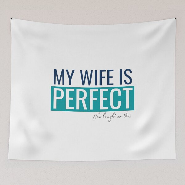 Item preview, men Joke Funny Husband My Wife is Perfect She Bought Me This, Sarcastic Gifts 2 designed and sold by Magicalair.