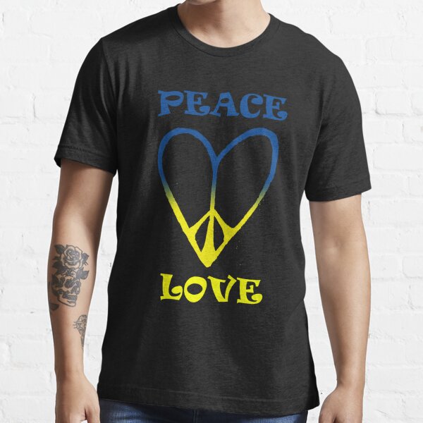 Peace/Love Ukraine Essential T-Shirt