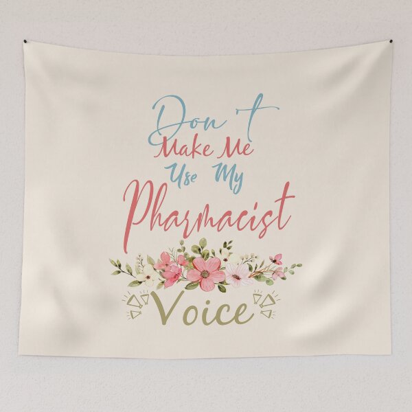 Item preview, Don't Make Me Use My Pharmacist Voice - Funny Pharmacist Quote Gift Idea For Men and Womens designed and sold by Mmmm3344.