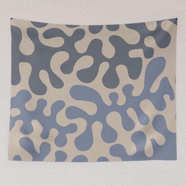 Item preview, AcquaMatisse Cerulean designed and sold by STUDIO MORE Los Angeles.