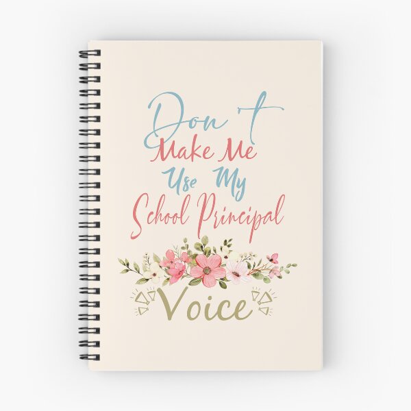 Item preview, Don't Make Me Use My School Principal Voice - Funny School Principal Quote Gift Idea For Men and Womens designed and sold by Mmmm3344.