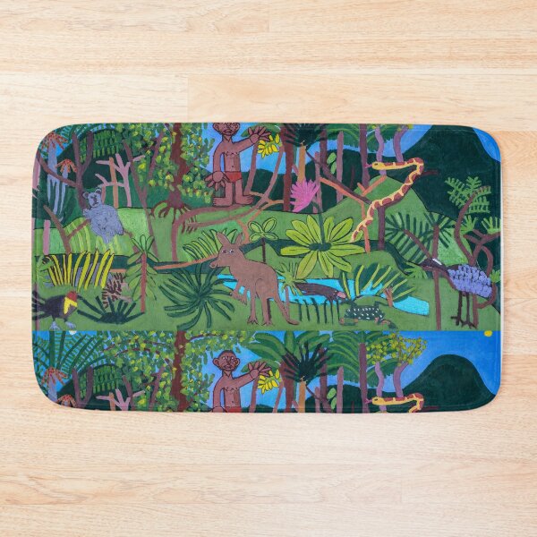 Item preview, Australian Rainforest and Animals  designed and sold by Zion Levy Stewart.